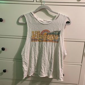 LUCKY BRAND vintage graphic tank top